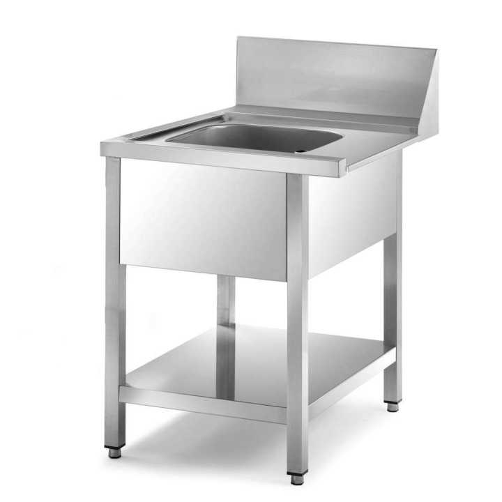 Mesa Pré-Lavagem Modular para Máquinas de Lavar Loiça 700x750mm