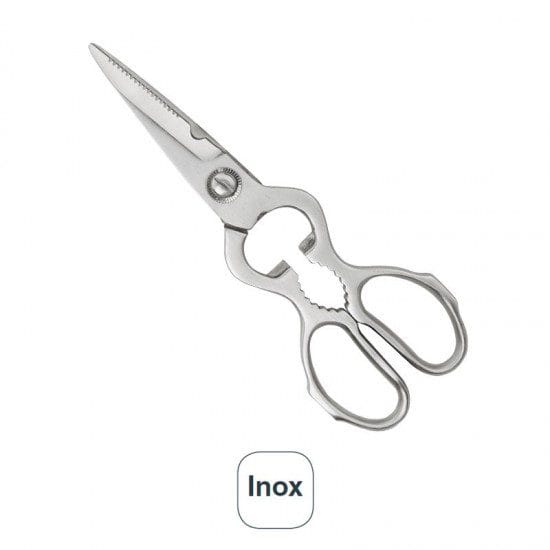 Tesoura 3 em 1 Profissional Inox