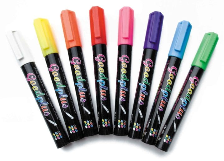 Canetas Fluorescentes De 8 Cores
