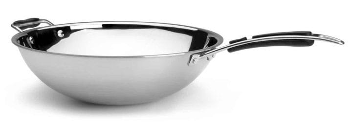 Wok Semi-esférico Trimetal
