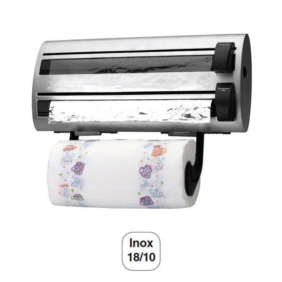 Porta Rolos Oval de Parede para Cozinha