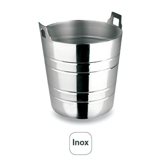 Copo Cônico Inox com Pegas Incorporadas