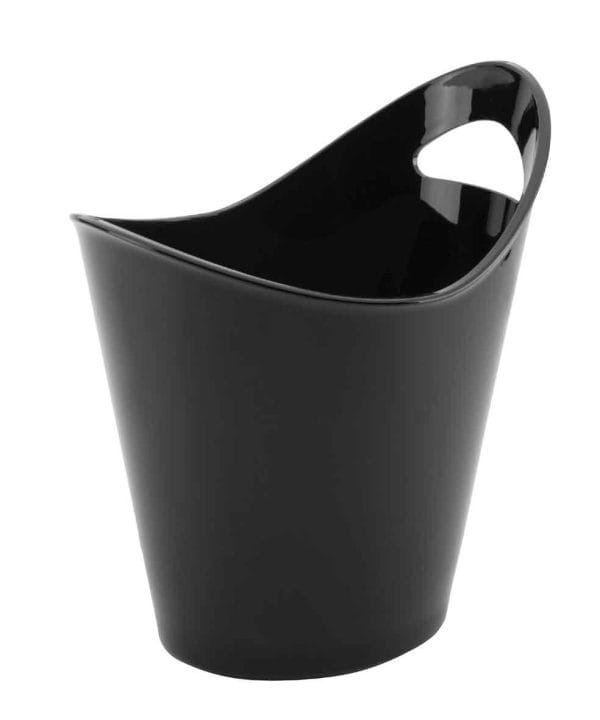 Cubo Enfriabotellas Acrílico Preto 4 l