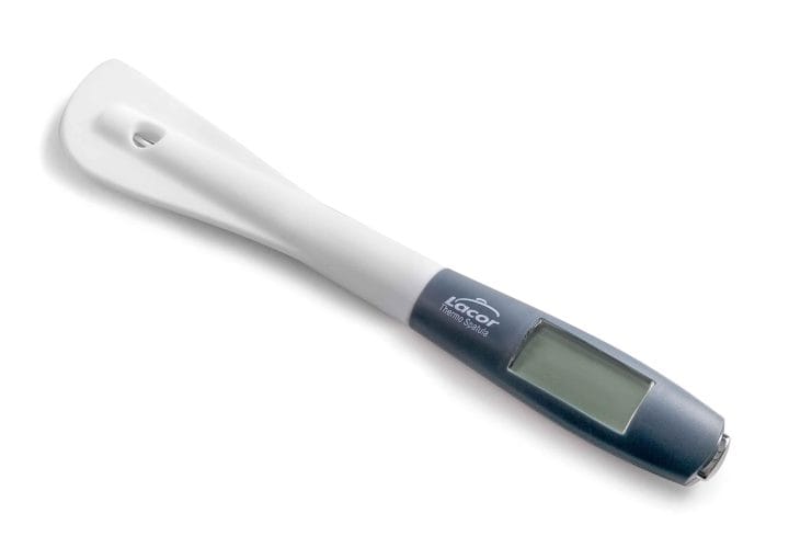 Espátula de Silicone com Termômetro Sonda