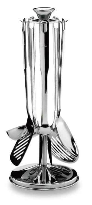 Jogo de Cozinha 5 Peças Inox 18/10 com base Giratória Super Monoblock