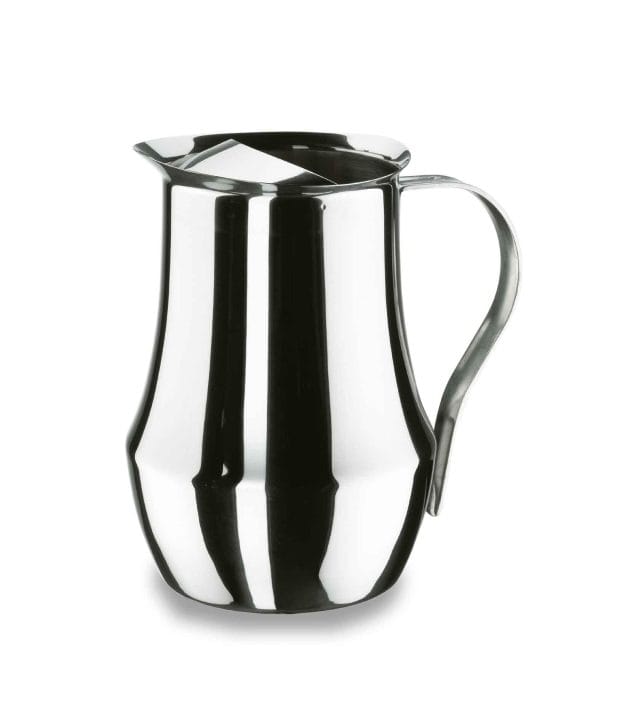 Jarro Bombada Inox 18/10 com Retentor