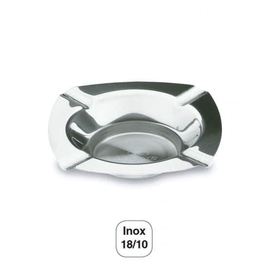 Cinzeiro Quadrado Inox 18/10