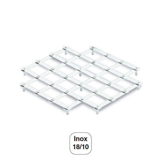 Base Para Tachos Quadrado Inox 18/10