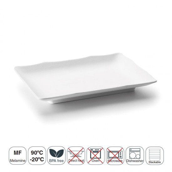 Travessa Retangular White