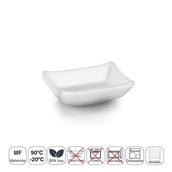 Travessa Molho Mini White