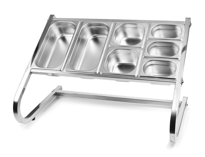 Suporte simple de cubeta Gastronorm