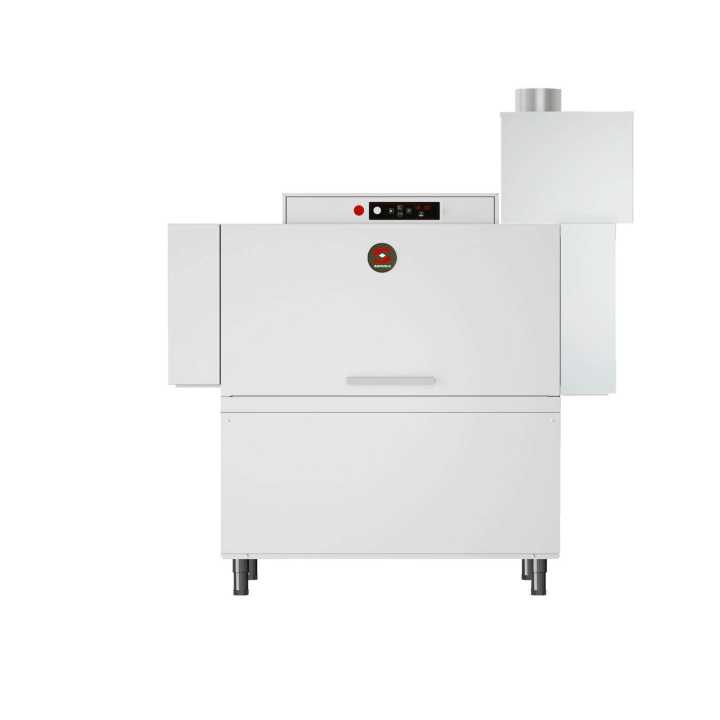 Máquina de Lavar Louça de Arrasto Industrial 2200 Pratos/Hora
