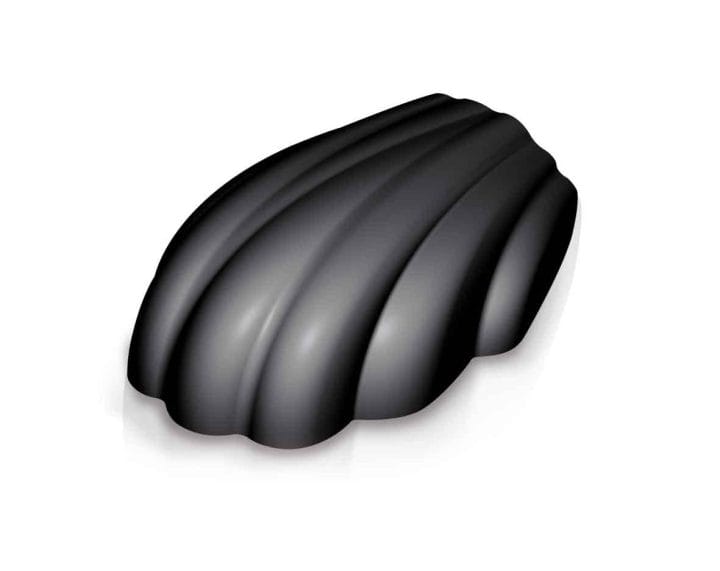 Molde Madalenas 44 Cavidades Silicone Black
