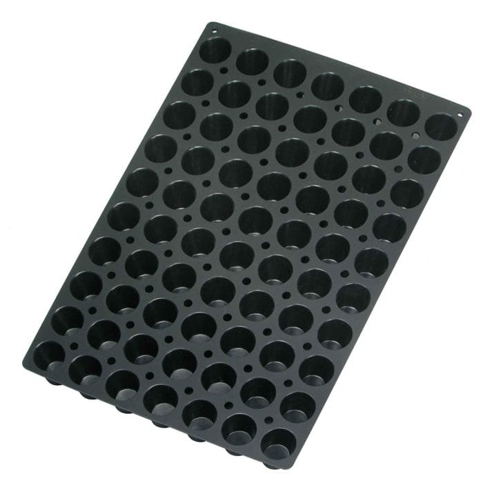Molde Os Mini Muffins 70 Cavidades Silicone Black