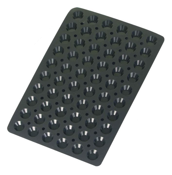 Molde Uma 60 Cavidades Silicone Black
