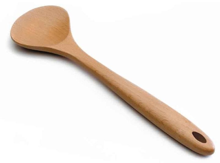 Colher Salada Madeira Tenha Brun