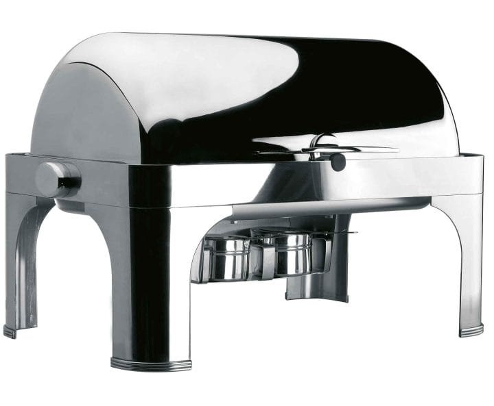 Chafing Dish GN 1/1 Roll Top com Pés em Inox