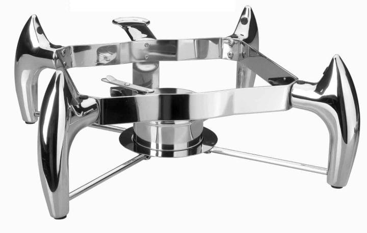 Suporte Chafing Dish Luxe Gastronorm Em Inox, 2/3