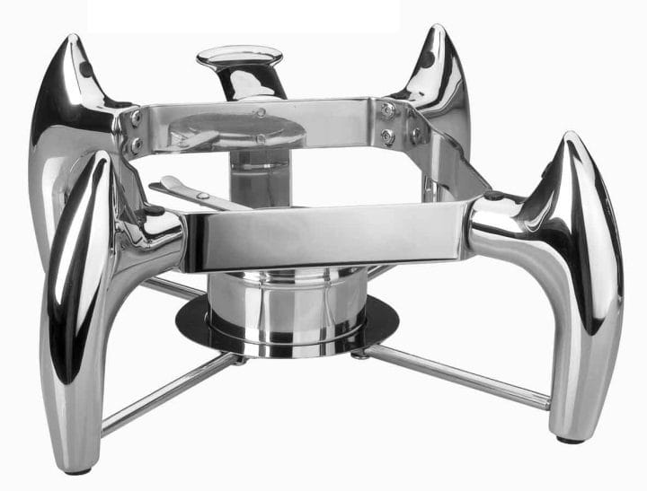 Suporte Chafing Dish Luxe Gastronorm Em Inox, 1/2