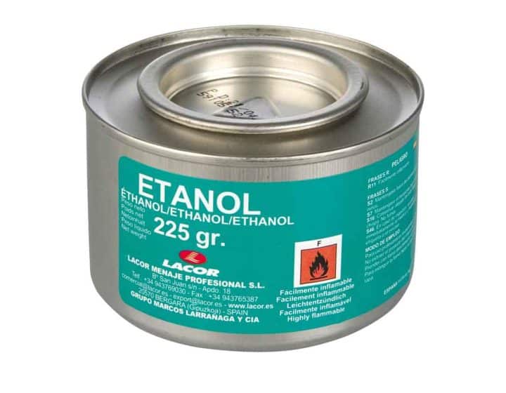 Lata 225 g Gel Combustível Etanol