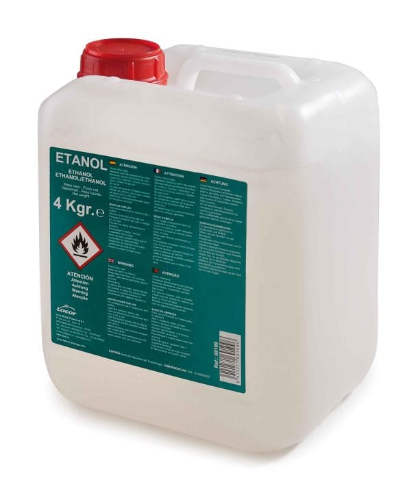 Gel Combustível 4 kg Etanol