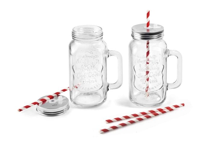 Conjunto de 2 Jarras de Vidro MIX & GO