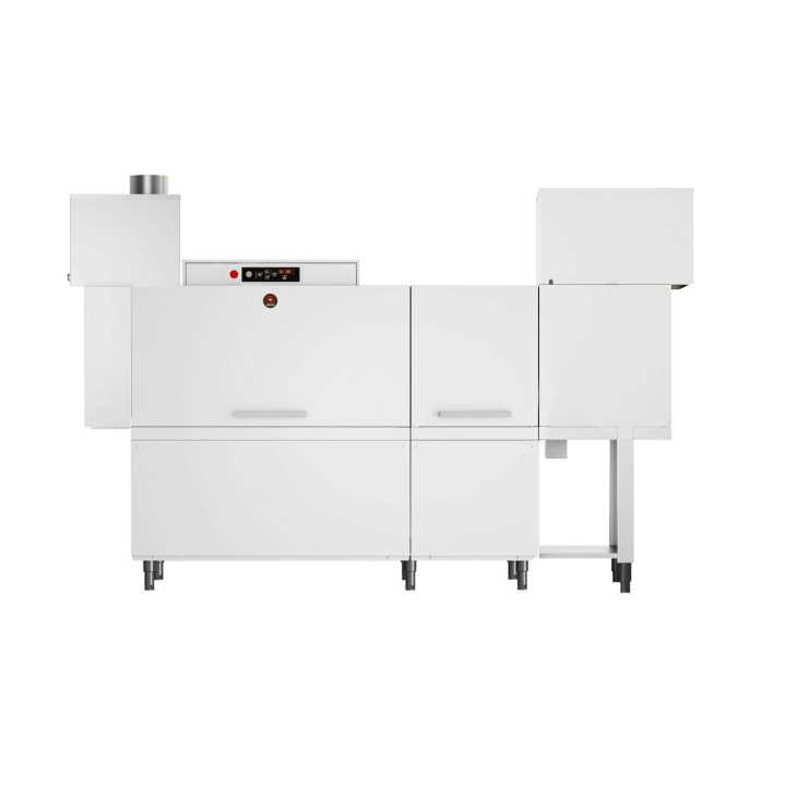 Máquina Lavar Loiça Industrial de Arrasto 122/183 Cestos/Hora, 400V