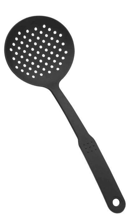 Escumadeira Nylon Black