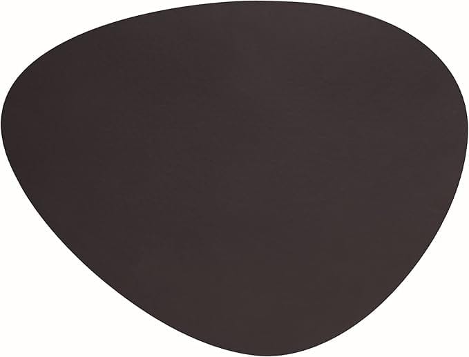 Toalha de Mesa Individual de Couro Antracite Lacor
