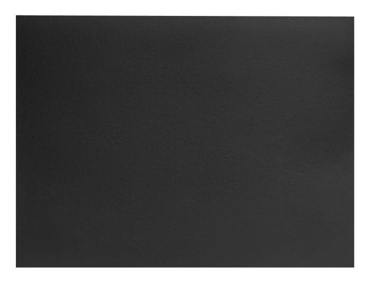 Toalha de Mesa Individual de Couro Antracite Retangular