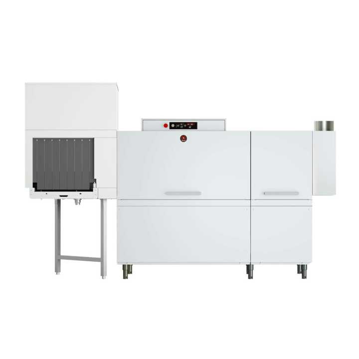 Máquina de Lavar Loiça de Arrasto 400V para Alta Capacidade