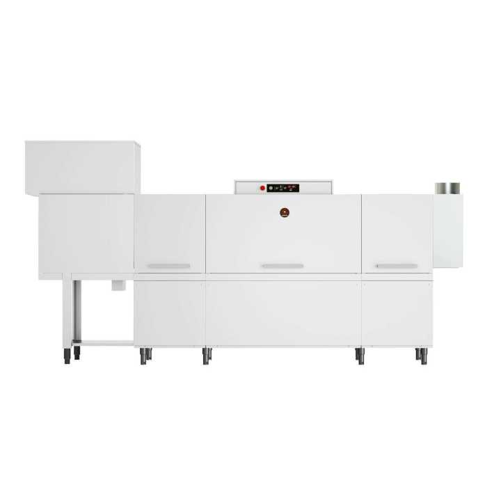Máquina de Lavar Loiça de Arraste 150-225 Cestos/Hora, 400V