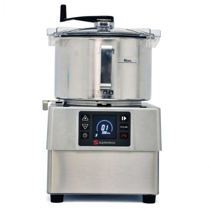 Cutter Emulsionadora com Controlo de Força KE-5V, 5.5 Litros