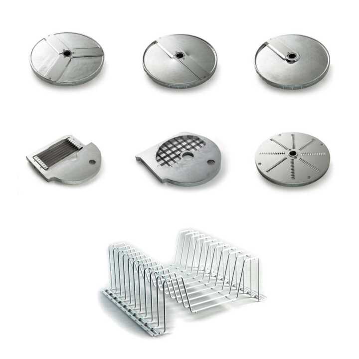 Kit Discos e Grelhas para Cortador de Legumes CA/CK-301/401/601