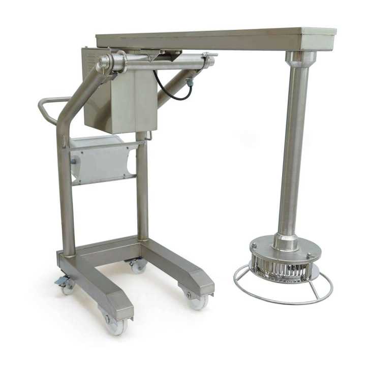 Triturador Industrial para Caldeiros até 800L, 2 Velocidades